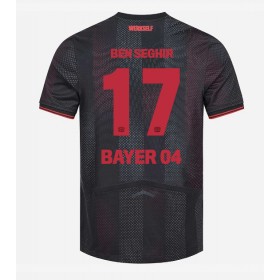 Pánské fotbalový oblečení Bayer Leverkusen Eliesse Ben Seghir #17 Domácí košile 2025-26 Krátkým Rukávem